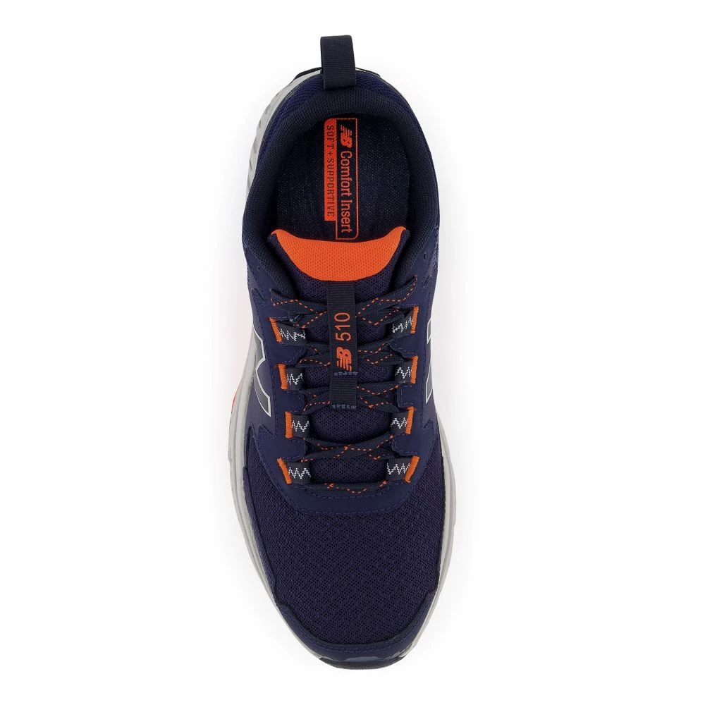 'New Balance' Men's 510 V5 Trail Running - Navy / Orange Shoes & Boots 4 'New Balance' Men's 510 V5 Trail Running - Navy / Orange Shoes & Boots