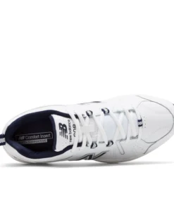 'New Balance' Men's Trainer - White / Navy