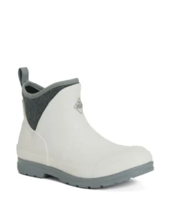 'Muck' Women's Muck Originals Ankle WP Boot - White / Grey