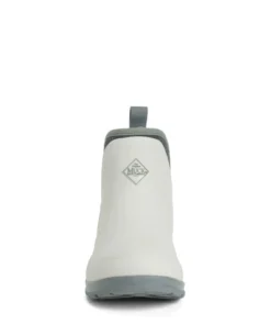 'Muck' Women's Muck Originals Ankle WP Boot - White / Grey