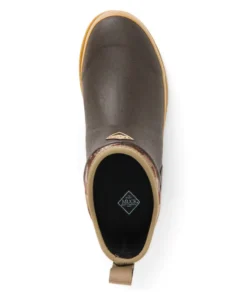 'Muck' Women's Muck Originals Ankle WP Boot - Brown / Plaid / Gum