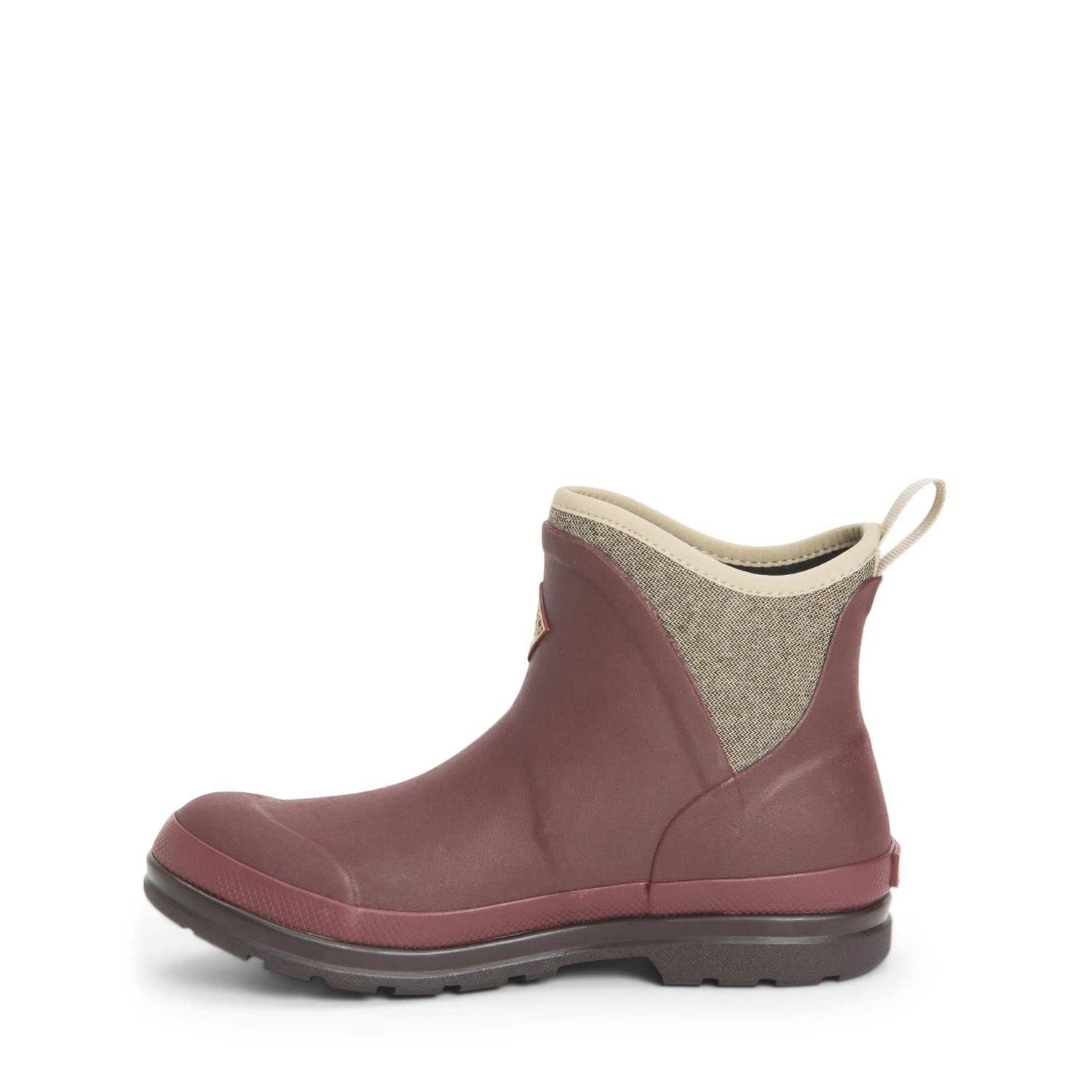 'Muck' Women's Muck Originals Ankle WP Boot - Rum Raisin / Tweed Herringbone 9 'Muck' Women's Muck Originals Ankle WP Boot - Rum Raisin / Tweed Herringbone