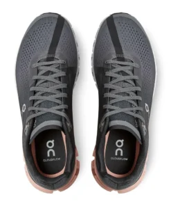 'On Running' Women's Cloudflow - Rock / Rose