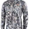 SITKA WEAR AND EQUIPMENT 'Sitka' Men's Core Midweight Zip T-Shirt - Elevated II : Whitetail 1 SITKA WEAR AND EQUIPMENT 'Sitka' Men's Core Midweight Zip T-Shirt - Elevated II : Whitetail