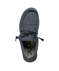 'Hey Dude' Men's Wally L Stretch - Steel