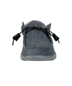 'Hey Dude' Men's Wally L Stretch - Steel