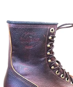 COVE SHOE COMP 'Outfitter' Men's 8" Tower Climber Steel Toe - Brown 9 COVE SHOE COMP 'Outfitter' Men's 8