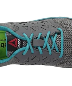 'Reebok' Women's Sublite Cushion ESD SR Alloy Toe - Grey / Turquoise