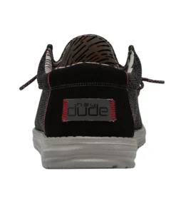 'Hey Dude' Men's Wally Sox - Neon High Risk Red