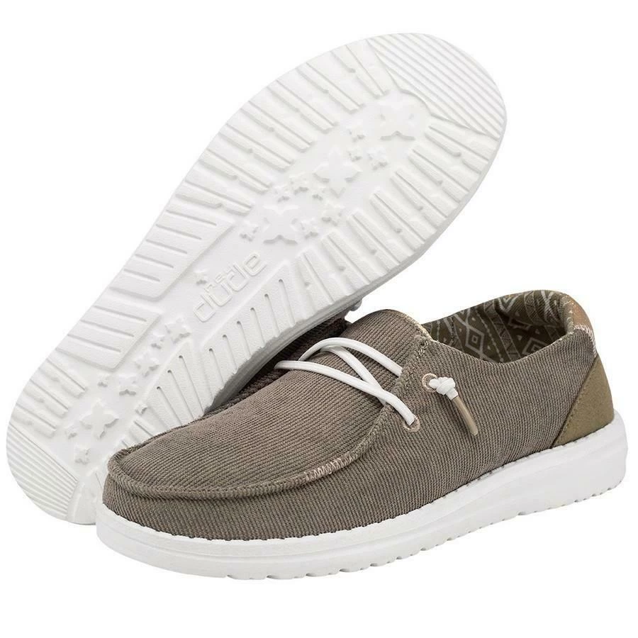 'Hey Dude' Women's Wendy Corduroy - Chestnut 5 'Hey Dude' Women's Wendy Corduroy - Chestnut