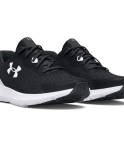 'Under Armour' Men's Surge 3 - Black / White
