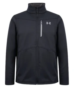 'Under Armour' Men's Coldgear Infrared Shield Jacket - Black / Graphite