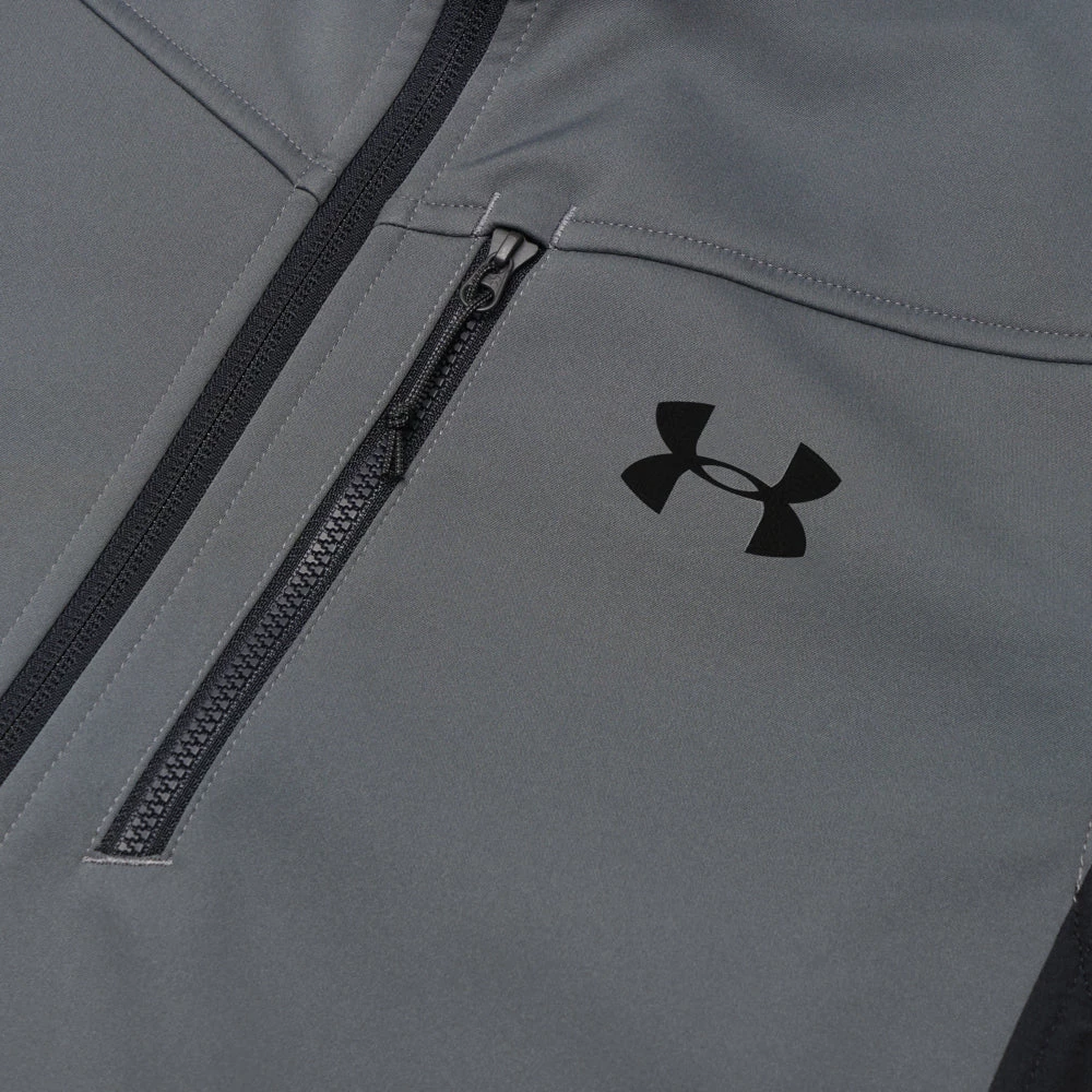 'Under Armour' Men's Coldgear Infrared Shield Jacket - Pitch Grey / Black 7 'Under Armour' Men's Coldgear Infrared Shield Jacket - Pitch Grey / Black