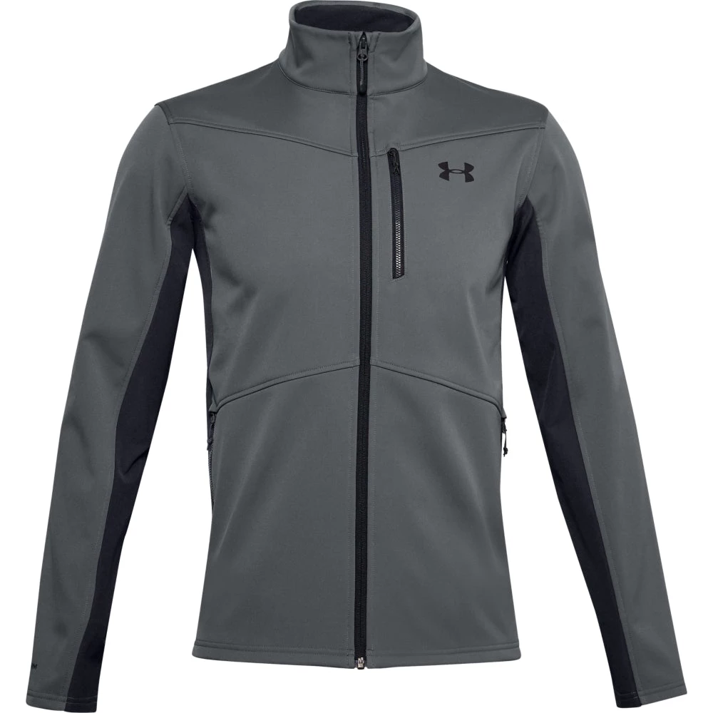 'Under Armour' Men's Coldgear Infrared Shield Jacket - Pitch Grey / Black 3 'Under Armour' Men's Coldgear Infrared Shield Jacket - Pitch Grey / Black