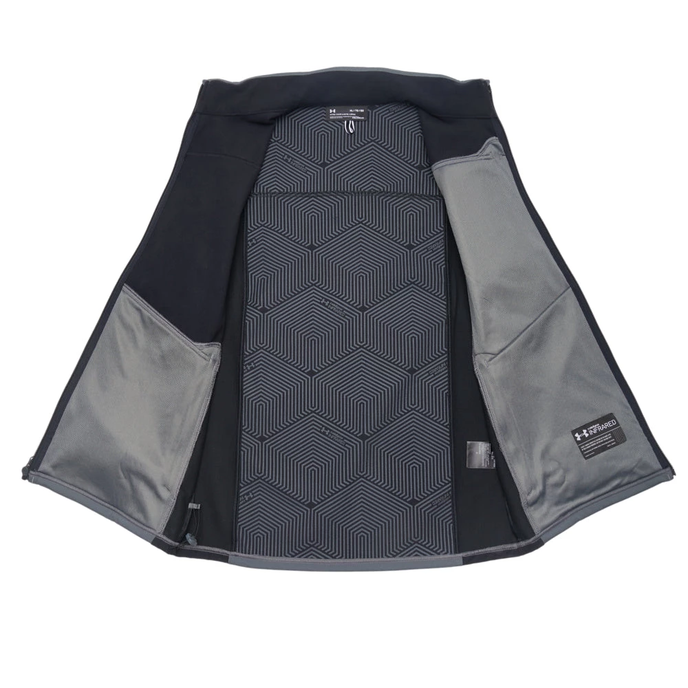 'Under Armour' Men's Coldgear Infrared Shield Jacket - Pitch Grey / Black 10 'Under Armour' Men's Coldgear Infrared Shield Jacket - Pitch Grey / Black