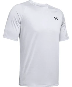 'Under Armour' Men's Tech 2.0 Novelty T-Shirt - Halo Grey / Black