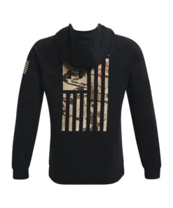 'Under Armour' Men's Freedom Flag Hoodie - Black