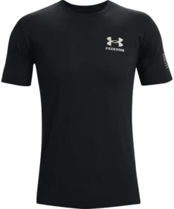 'Under Armour' Women's Freedom Flag T-Shirt - Black 8 'Under Armour' Women's Freedom Flag T-Shirt - Black
