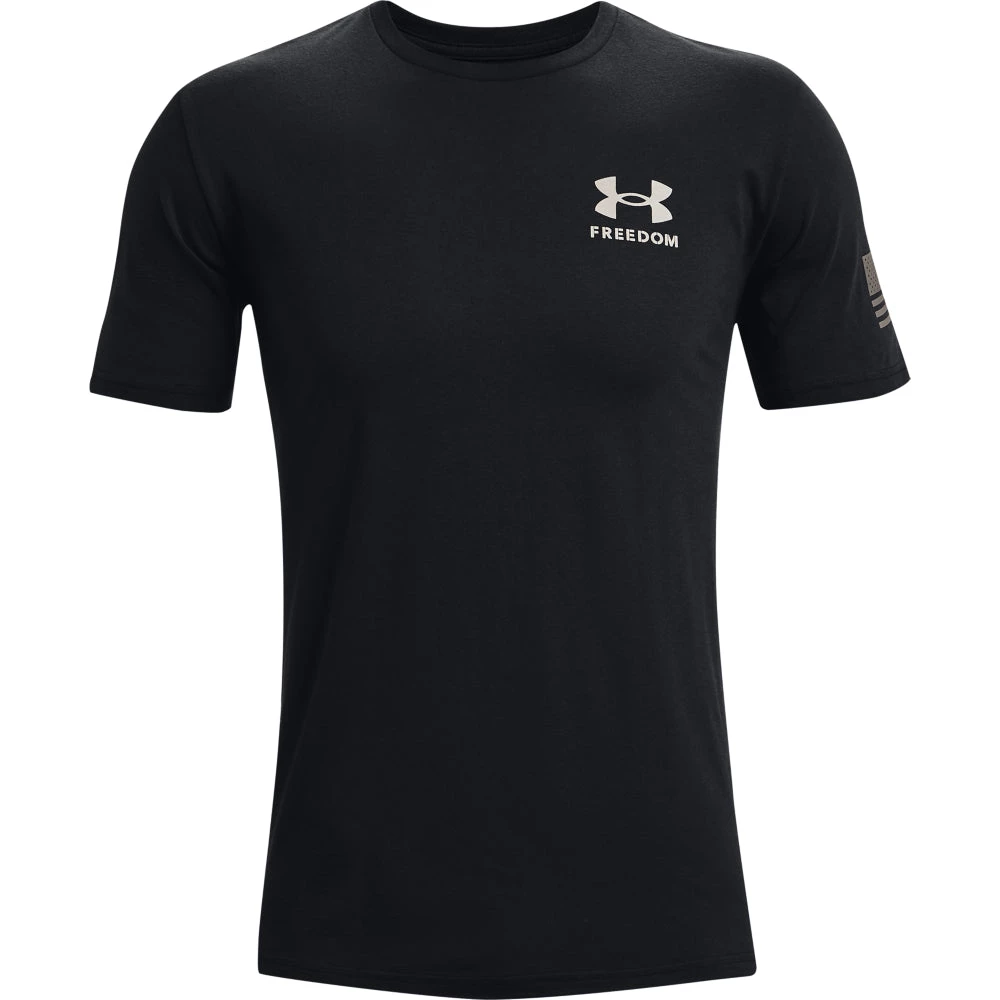 'Under Armour' Women's Freedom Flag T-Shirt - Black 4 'Under Armour' Women's Freedom Flag T-Shirt - Black