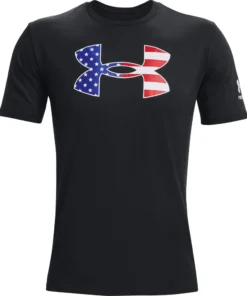 'Under Armour' Men's New Freedom BFL T-Shirt - Black / White 10 'Under Armour' Men's New Freedom BFL T-Shirt - Black / White