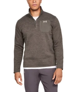 'Under Armour' Men's Specialist Henley 2.0 - Maverick Brown / City Khaki