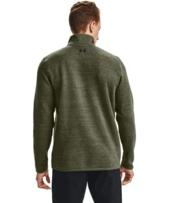 'Under Armour' Men's Specialist Henley 2.0 - Marine OD Green / Black