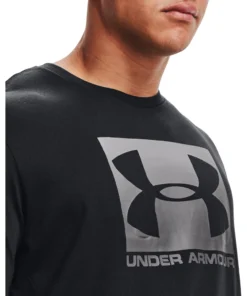 'Under Armour' Men's Boxed Sportstyle T-Shirt - Black / Graphite