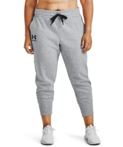'Under Armour' Women's Rival Fleece Joggers - Steel Medium Heather (ext. Sizes)