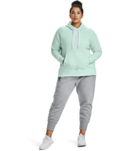 'Under Armour' Women's Rival Fleece Joggers - Steel Medium Heather (ext. Sizes)