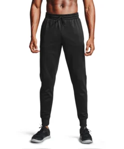 'Under Armour' Men's Armour Fleece Jogger - Black