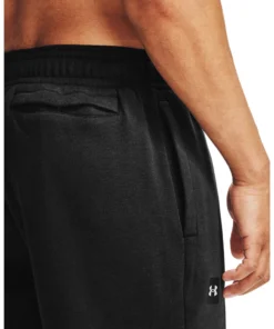 'Under Armour' Men's Rival Fleece Joggers - Black