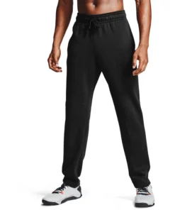 'Under Armour' Men's Rival Fleece Pants - Black