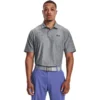 'Under Armour' Men's T2G Polo - Steel 2 'Under Armour' Men's T2G Polo - Steel