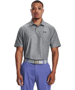'Under Armour' Men's T2G Polo - Steel