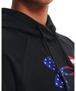 'Under Armour' Women's Freedom Rival Hoodie - Black 7 'Under Armour' Women's Freedom Rival Hoodie - Black