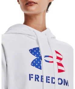 'Under Armour' Women's Freedom Rival Hoodie - White 7 'Under Armour' Women's Freedom Rival Hoodie - White
