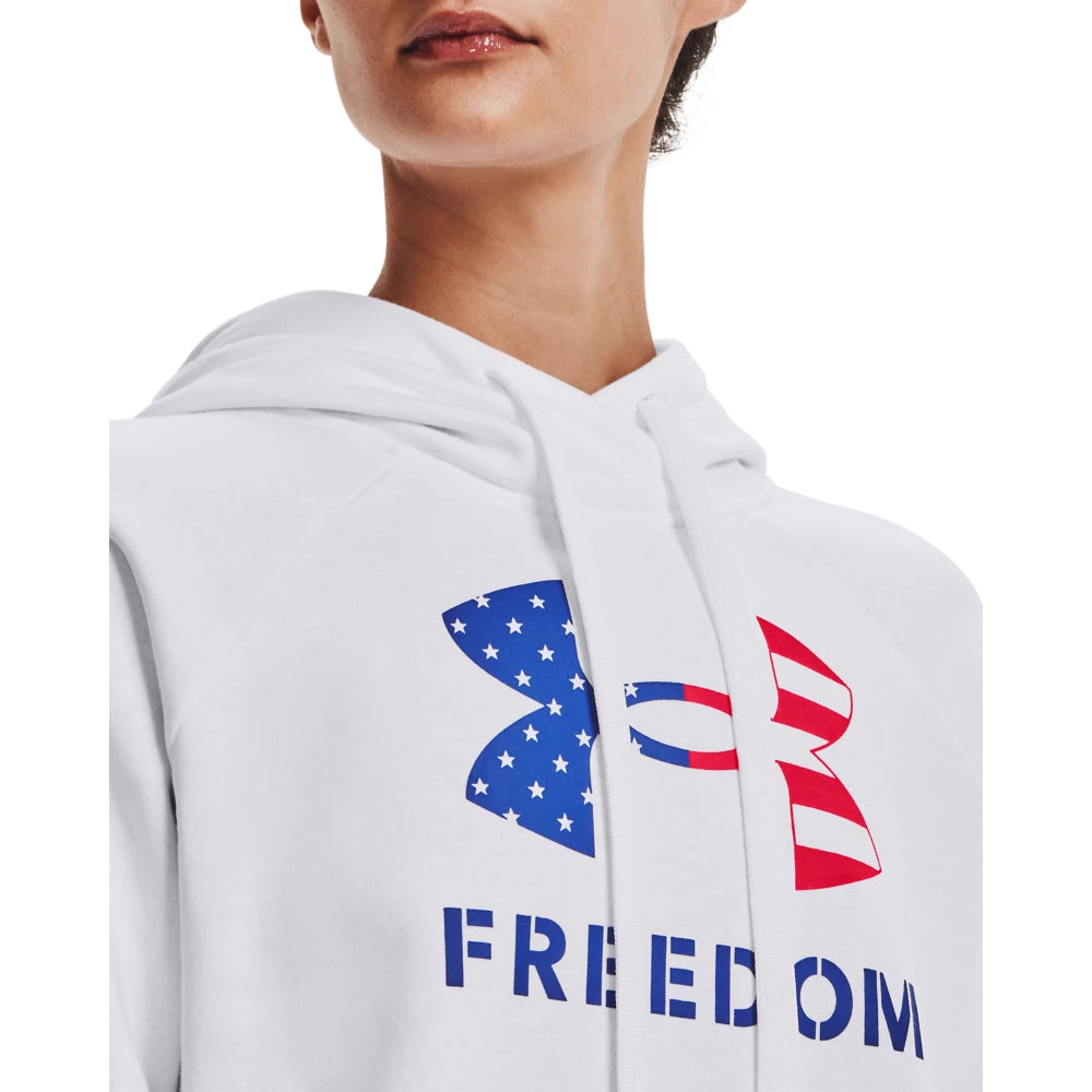 'Under Armour' Women's Freedom Rival Hoodie - White 5 'Under Armour' Women's Freedom Rival Hoodie - White
