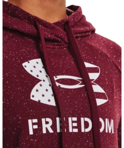 'Under Armour' Women's Freedom Rival Hoodie - League Red / White
