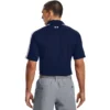 'Under Armour' Men's T2G Blocked Polo - Academy / White Clothing