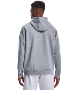 'Under Armour' Men's Freedom Fleece Hoodie - Steel Medium Heather 7 'Under Armour' Men's Freedom Fleece Hoodie - Steel Medium Heather
