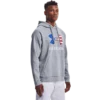 'Under Armour' Men's Freedom Fleece Hoodie - Steel Medium Heather