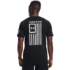 'Under Armour' Men's New Freedom Flag T-Shirt - Black / White 1 'Under Armour' Men's New Freedom Flag T-Shirt - Black / White