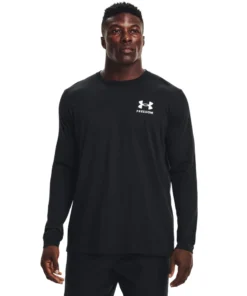 'Under Armour' Men's Freedom Flag T-Shirt - Black