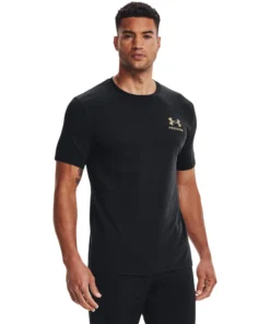 'Under Armour' Men's New Freedom Flag Camo T-Shirt - Black