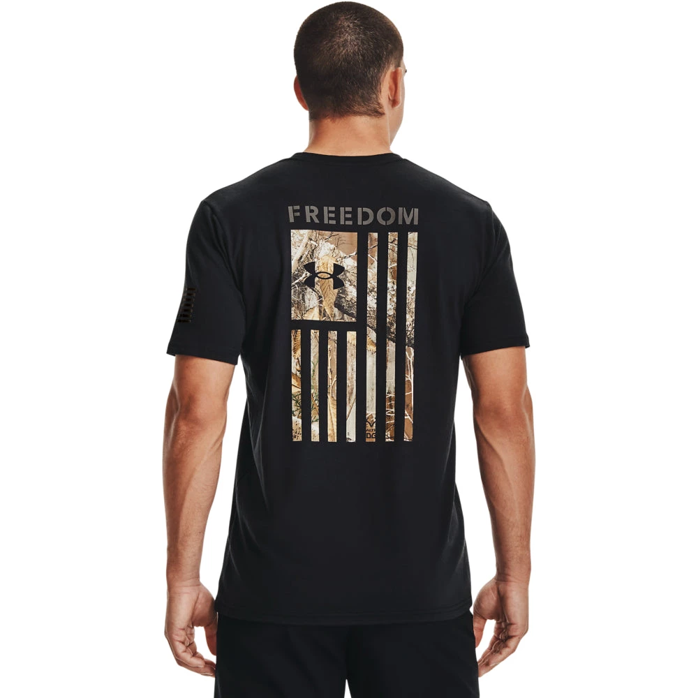 'Under Armour' Women's Freedom Flag T-Shirt - Black 7 'Under Armour' Women's Freedom Flag T-Shirt - Black