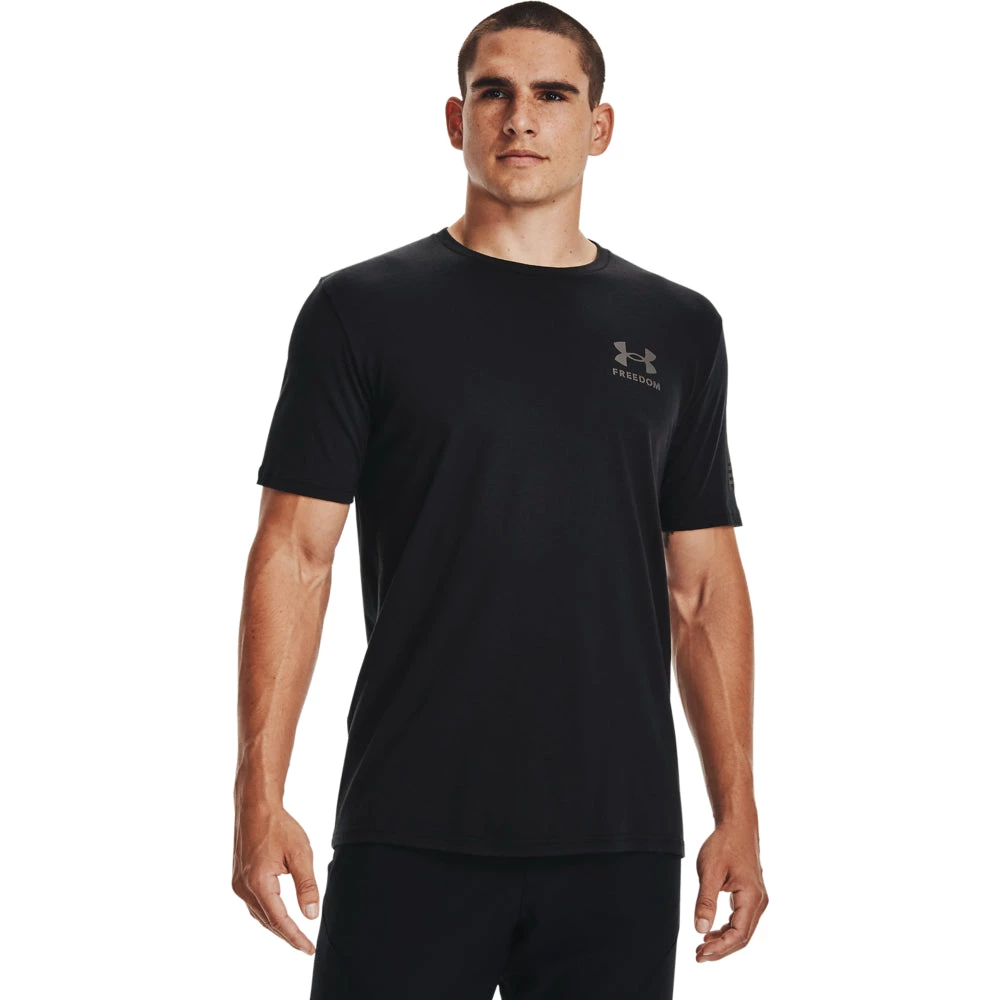 'Under Armour' Women's Freedom Flag T-Shirt - Black 6 'Under Armour' Women's Freedom Flag T-Shirt - Black