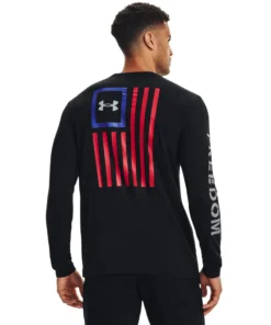 'Under Armour' Men's Freedom New Flag T-Shirt - Black