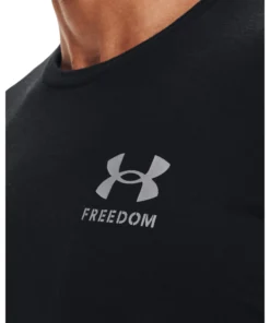 'Under Armour' Men's Freedom New Flag T-Shirt - Black 6 'Under Armour' Men's Freedom New Flag T-Shirt - Black