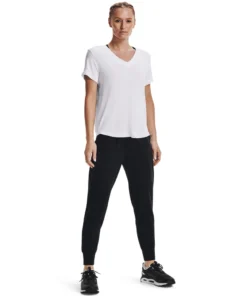 'Under Armour' Women's Meridian Joggers - Black 7 'Under Armour' Women's Meridian Joggers - Black