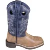 Smoky Mountain Boots 'Smoky Mountain' Children's Canyon Western Square Toe - Vintage Brown / Vintage Blue 1 Smoky Mountain Boots 'Smoky Mountain' Children's Canyon Western Square Toe - Vintage Brown / Vintage Blue